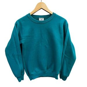 Vintage 90s Lee Teal Crewneck Sweatshirt